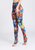 Flower Printed Yoga Pants