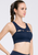 Hollow Out Mesh Cross Strap Bra