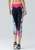 Mesh Panel Yoga  Zip Pocket Capris