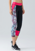 Mesh Panel Yoga  Zip Pocket Capris