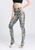 High Waist Zebra Printed Yoga Pants