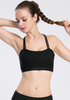 Wire-free Cross Strap Yoga Bra