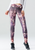 Elastic Waist Print  Yoga Pants